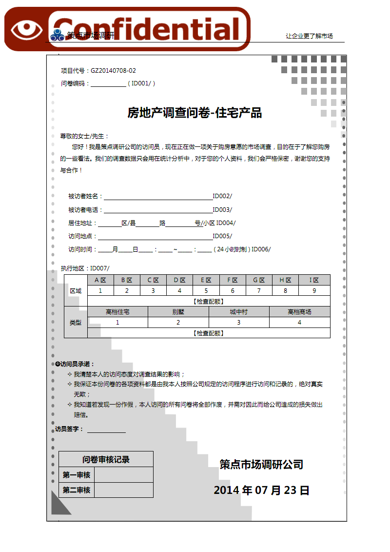 住宅產品滿意度與需求調查問卷分析